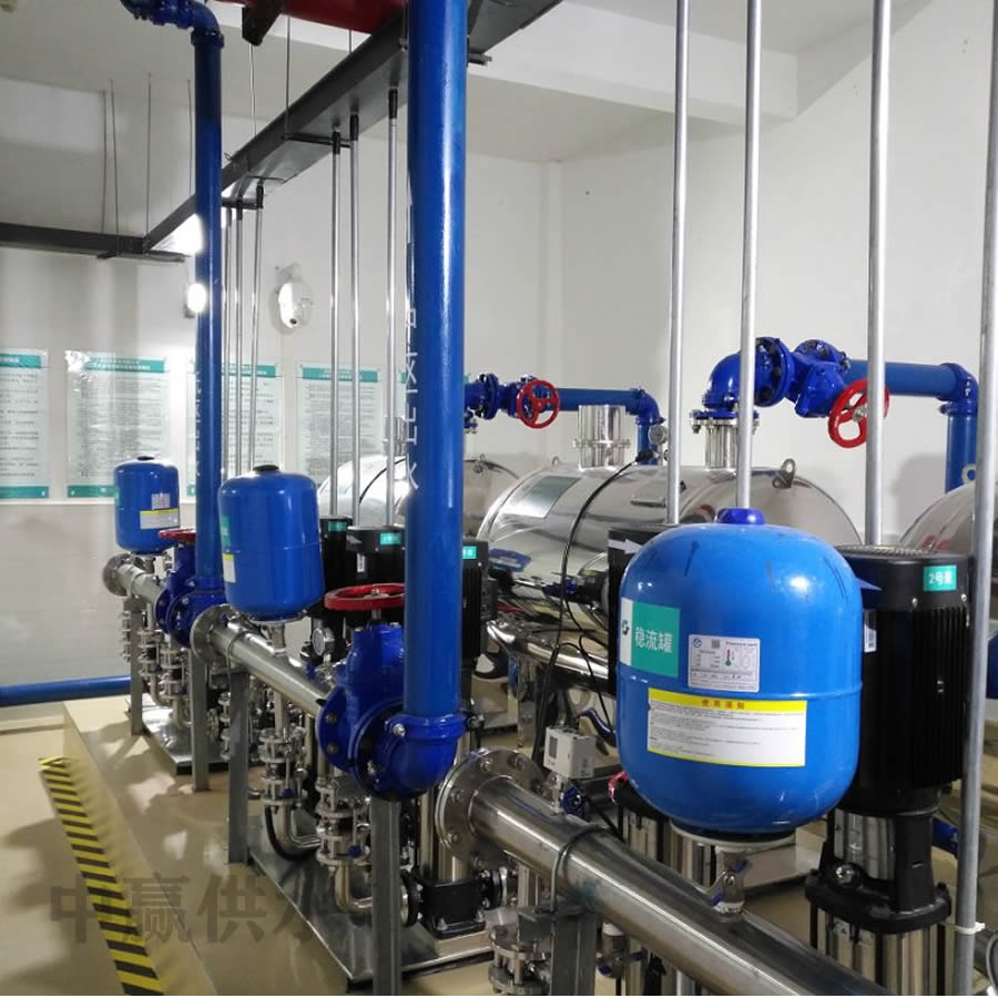 PLC變頻器恒壓供水系統(tǒng)通過無級調(diào)速和智能控制邏輯在功能上更佳